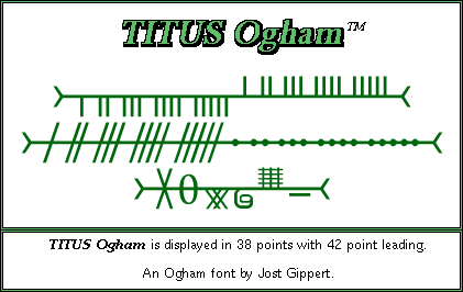 TITUS Ogham